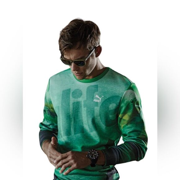 Alife Other - Puma x Alife Ultramarine Green Crewneck Sweatshirt